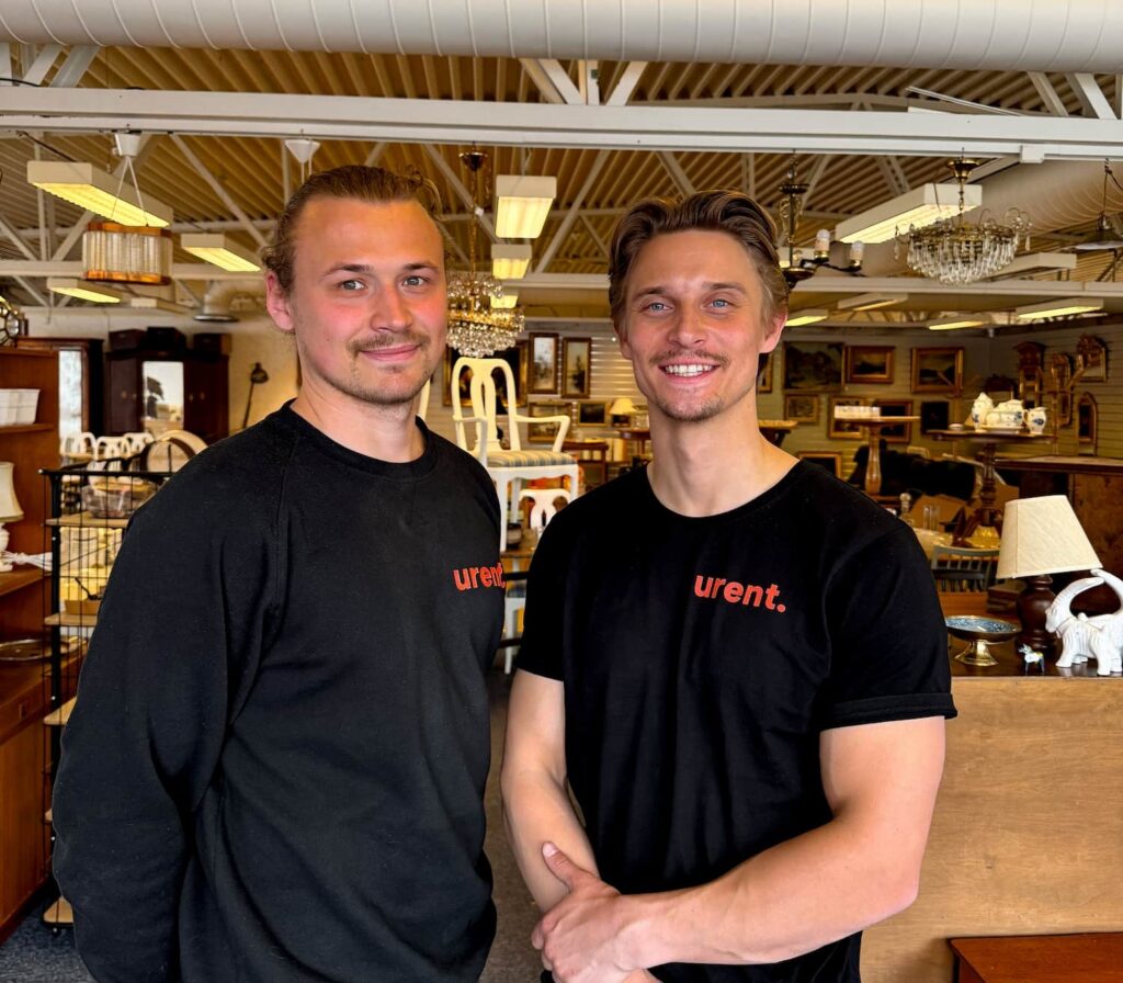 Anton och Anders på Falunantik